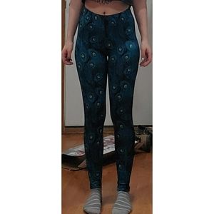Peacock leggings